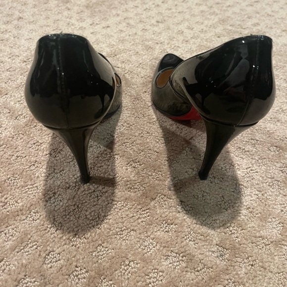 Christian Louboutin Black Heels size 38 / 8 - Picture 5 of 11